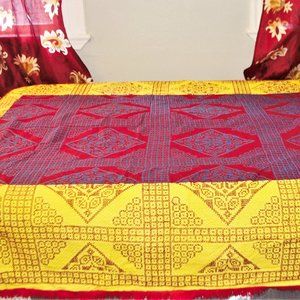 Gorgeous Hand Embroidery Kantha Stiched King Size - image 1